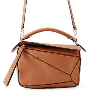 ロエベ ハンドバッグ パズルバッグ ミニ カーフレザー 322.30.U95 LOEWE 2way 中古