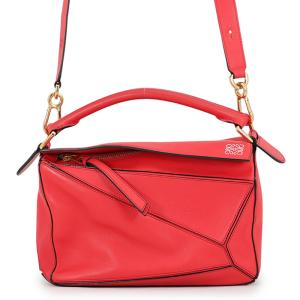ロエベ ハンドバッグ パズルバッグ スモール レザー LOEWE 2wayショルダーバッグ 中古