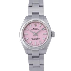 ロレックス オイスターパーペチュアル 28 276200 ROLEX 腕時計 キャンディピンク文字盤 中古