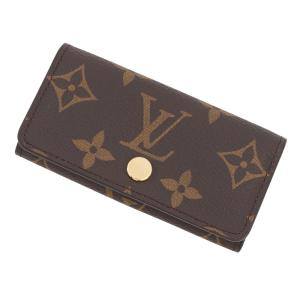 ルイヴィトン キーケース モノグラム 4連キーケース ミュルティクレ4 M69517 LOUIS VUITTON 中古