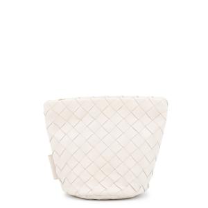 ボッテガヴェネタ ポーチ スモール イントレチャート バケットポーチ ラムスキン 755474 BOTTEGA VENETA 小物入れ 中古