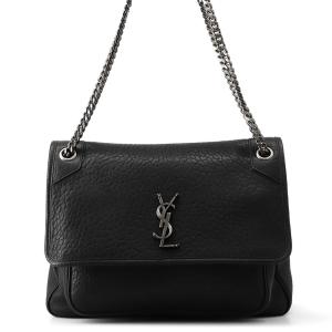 サンローランパリ チェーンショルダーバッグ ニキ ラージ 803777 SAINT LAURENT PARIS 黒 中古