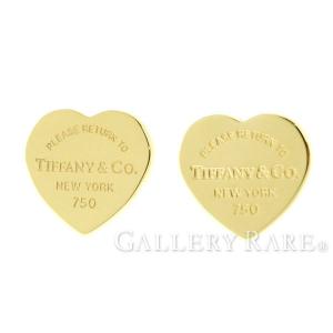ティファニー ピアス リターン トゥ ハート Tiffanyamp Co ジュエリー K18ygイエローゴールド タグ セール特価品 アクセサリー