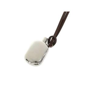 エルメス パフュームボトル ネックレス シルバー925 Sv925 香水ボトル 香水入れ ルージュアッシュ 春の新作シューズ満載 レザー Hermes