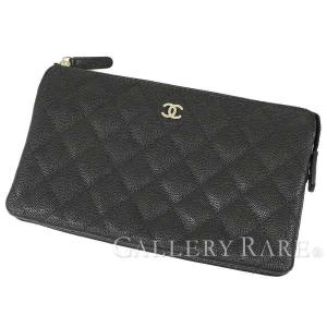 シャネル 長財布 マトラッセ クラッチウォレット キャビアスキン ココマーク A82167 CHANEL 財布 クラッチ ポーチ トラベルケース｜gallery-rare