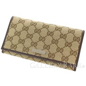 グッチ 長財布 GGキャンバス コンチネンタルウォレット フラップ ベージュ 244946 GUCCI 財布 二つ折り財布｜gallery-rare