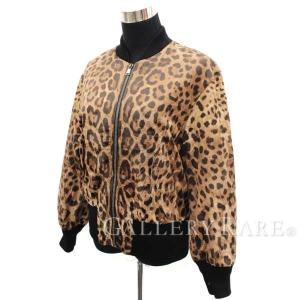 ドルチェ ガッバーナ 送料無料 ブルゾン レオパード レディースサイズ36 Dolce Gabbana 豹柄 ドルガバ 服
