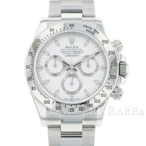 ロレックス コスモグラフ デイトナ 白文字盤 ランダムシリアル ルーレット 116520 ROLEX 腕時計｜gallery-rare