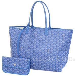 ゴヤール トートバッグ サンルイPM ブルー GOYARD AMALOUIS PM10 バッグ ポーチ付き｜gallery-rare