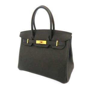 エルメス バーキン30 ブラック/ゴールド金具 トリヨンノヴィーヨ Y刻印 HERMES Birkin ハンドバッグ 黒｜gallery-rare