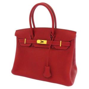 エルメス バーキン30 ルージュガランス/ゴールド金具 トゴ □I刻印 HERMES Birkin ハンドバッグ  バッグ 安心保証｜gallery-rare