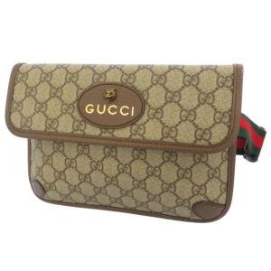 グッチ ボディバッグ GGスプリーム ネオヴィンテージ シェリーライン ベルトバッグ 493930 GUCCI 安心保証｜gallery-rare