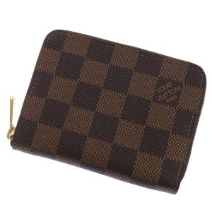 ルイヴィトン コインケース ダミエ・エベヌ ジッピー コインパース N63070 LOUIS VUITTON ヴィトン 財布 小銭入れ｜gallery-rare