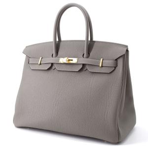 エルメス バーキン35 グリメイヤー/ゴールド金具 トゴ B刻印 HERMES Birkin ハンドバッグ