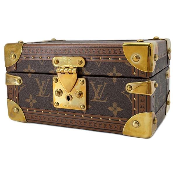 ルイヴィトン ジュエリーボックス モノグラム コフレ・トレゾール20 LOUIS VUITTON 小...