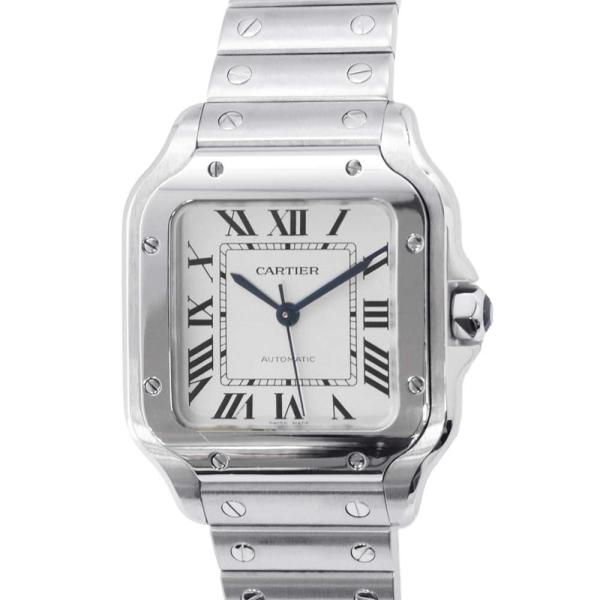 カルティエ サントス ドゥ カルティエ WSSA0010 Cartier 腕時計 ウォッチ シルバー...