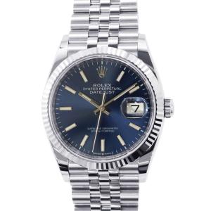 ロレックス デイトジャスト 126234 ROLEX 腕時計 ブライトブルー文字盤｜gallery-rare