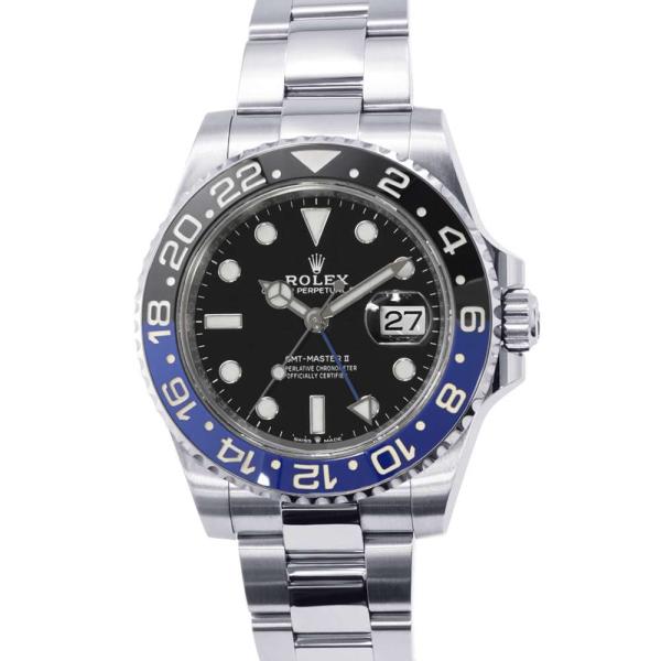 ロレックス GMTマスター2 126710BLNR ROLEX 腕時計 黒文字盤 【安心保証】