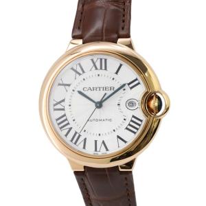 カルティエ バロンブルー ドゥ カルティエ WGBB0035 Cartier 腕時計 シルバー文字盤 【安心保証】｜gallery-rare