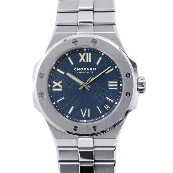 ショパール アルパイン イーグル ラージ 298600-3001 Chopard 腕時計 ブルー文字...