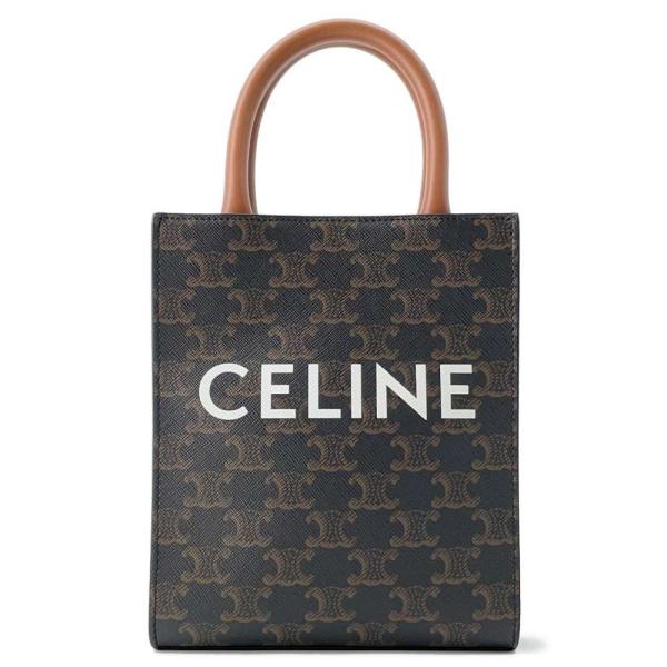 セリーヌ ハンドバッグ トリオンフ ミニ バーティカル カバ 194372 CELINE 2wayシ...