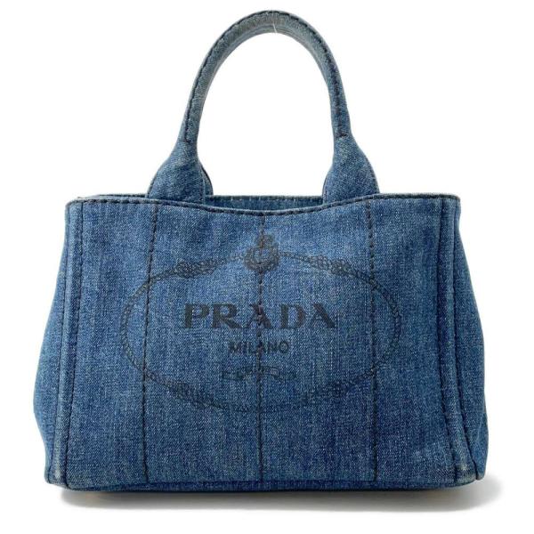 プラダ トートバッグ カナパ CANAPA ブラック 2way 1BG439 PRADA バッグ デ...