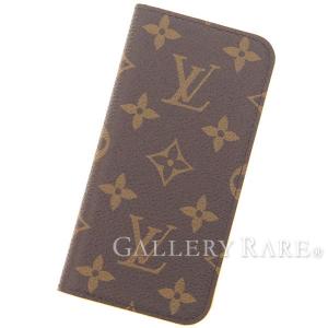 ルイヴィトン アイフォンケース モノグラム IPHONE7・フォリオ アイフォン7 M61908 LOUIS VUITTON ヴィトン スマホケース iPhone 7｜gallery-rare