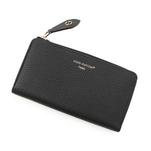 【美品】ルイヴィトン アエログラム オーガナイザー ドゥ ポッシュ 二つ折り 黒 LOUIS VUITTON（ルイ・ヴィトン） ブランド小物 メンズ LV