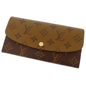 ルイヴィトン 長財布 モノグラム/モノグラム・リバース ポルトフォイユ・エミリー M82157 LOUIS VUITTON ヴィトン 財布｜gallery-rare