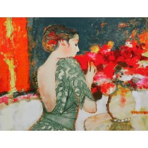 梅原 龍三郎「薔薇」 新品額装 : ギャラリーTOMIOKA - 通販 - Yahoo