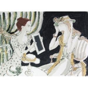 梅原 龍三郎「座裸婦」 新品額装 : ギャラリーTOMIOKA - 通販 - Yahoo