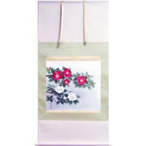 久芳道信 『紅白梅』 掛軸（尺五立） : 内田画廊 - 通販 - Yahoo