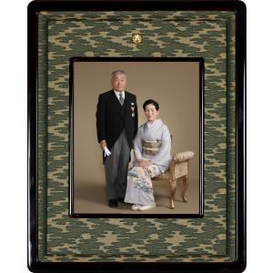 受賞記念・高級写真用額縁【四つ切】本チーク材 110タイプ(110-5) 額縁