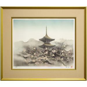 穐月明　籠の牡丹　日本画 穐月明 籠の牡丹 日本画 穐月明 籠の牡丹 日本画（穐月明