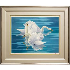 酒井健吉 油彩画 スイス ルッツェルン湖 F20号 風景画 額装 日美 酒井健吉 油彩画 スイス ルッツェルン湖 F20号 風景画 額装 日美