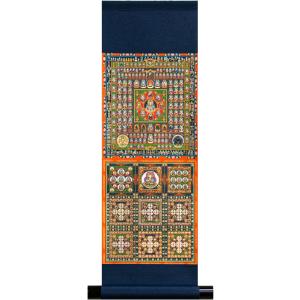 金剛界 曼荼羅 複製画 色紙 ( アートプリント ) 絵画 仏画 仏教 金剛界 曼荼羅 複製画 色紙 ( アートプリント ) 絵画 仏画 仏教