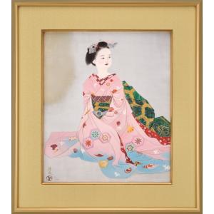 平山郁夫 【夕映薬師寺 】岩絵具方式 P12号　共同印刷　岩絵具方式複製画 平山郁夫 【夕映薬師寺 】岩絵具方式 P12号 共同印刷 岩絵具方式
