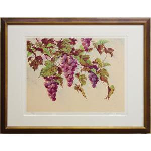 真辺啓介 「 デコイのある静物 」 シルクスクリーン リトグラフ 版画