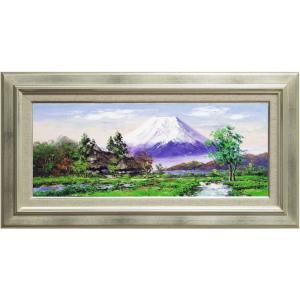 西村拡人 『富士山』 油絵・油彩 F6(6号) 絵画 肉筆 手描き 白 西村拡人 『富士山』 油絵・油彩 F6(6号) 絵画 肉筆 手描き 白
