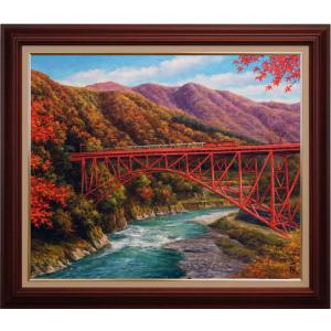 第1位獲得!】 絵画 608 油絵/風景/東京の街景/隅田川/橋/佃/P10号 ...