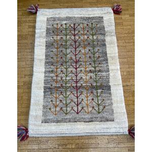 ギャッベ 玄関マット 玄関マットミニ 約40cmx60cm ペルシャ ギャべ