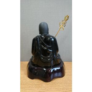 チベットモリオン水晶 仏像彫刻品の詳細画像2