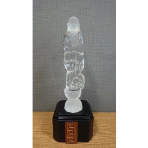 最高グレード水晶　仏像彫刻品　ブラジル産