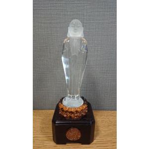 最高グレード水晶　仏像彫刻品　ブラジル産