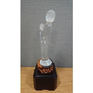 最高グレード水晶 仏像彫刻品 ブラジル産の詳細画像1