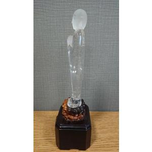 最高グレード水晶 仏像彫刻品 ブラジル産の詳細画像1