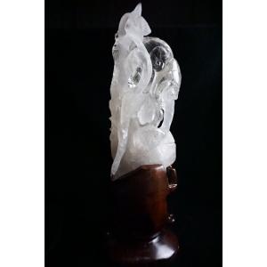 最高グレード水晶 龍 彫刻品の詳細画像2