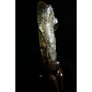 最高グレードシトリン 龍 彫刻品の詳細画像3