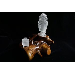 最高グレード水晶 観音 顔 彫刻品の詳細画像1