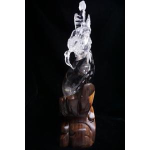 最高グレード水晶 観音 彫刻品の詳細画像3